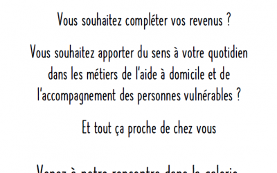 Travaillez à côté de chez vous !