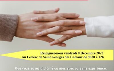 Save the date – Action Leclerc de Saint Georges des Coteaux